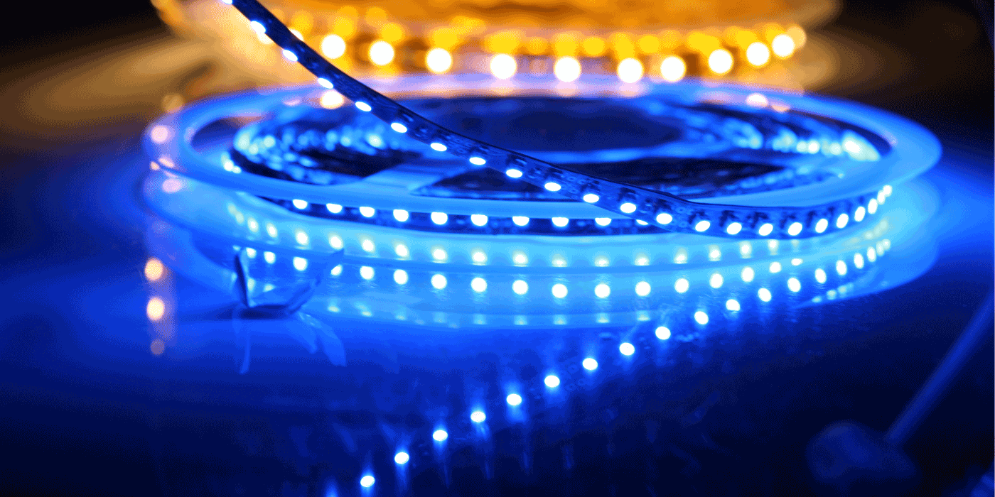 how do you sew led lights into fabric