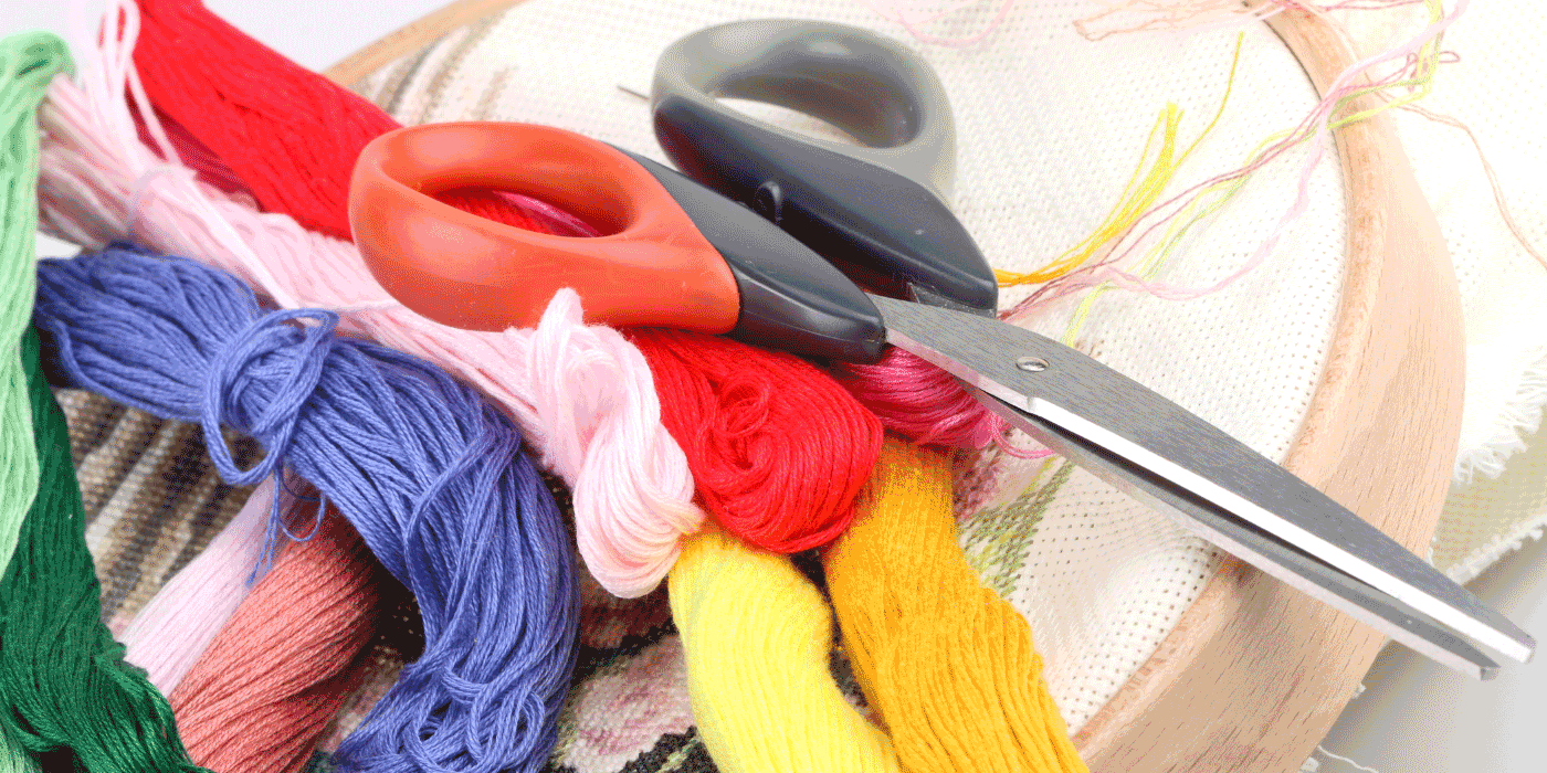 how do you sew with embroidery thread