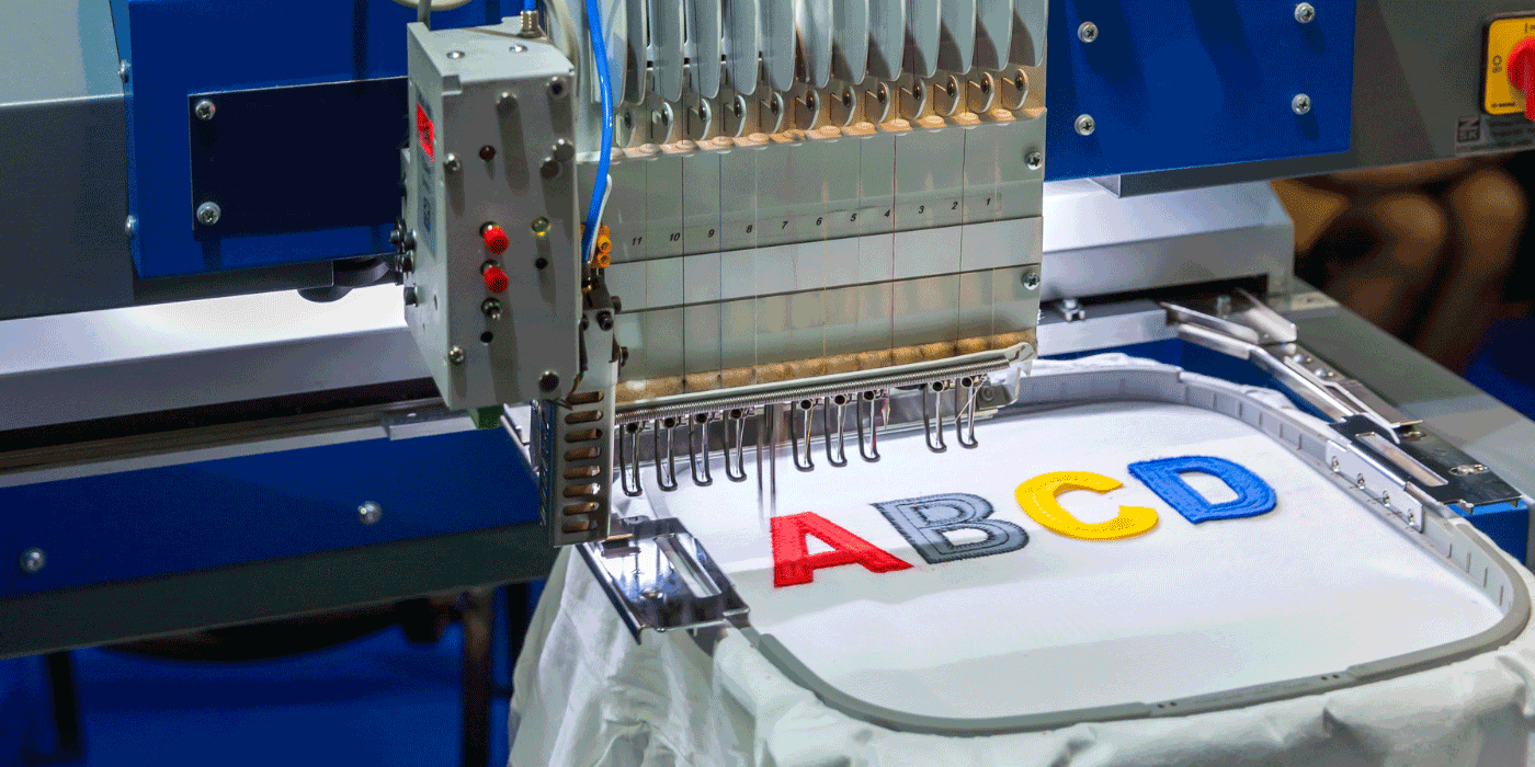 how do you use a 10 needle embroidery machine