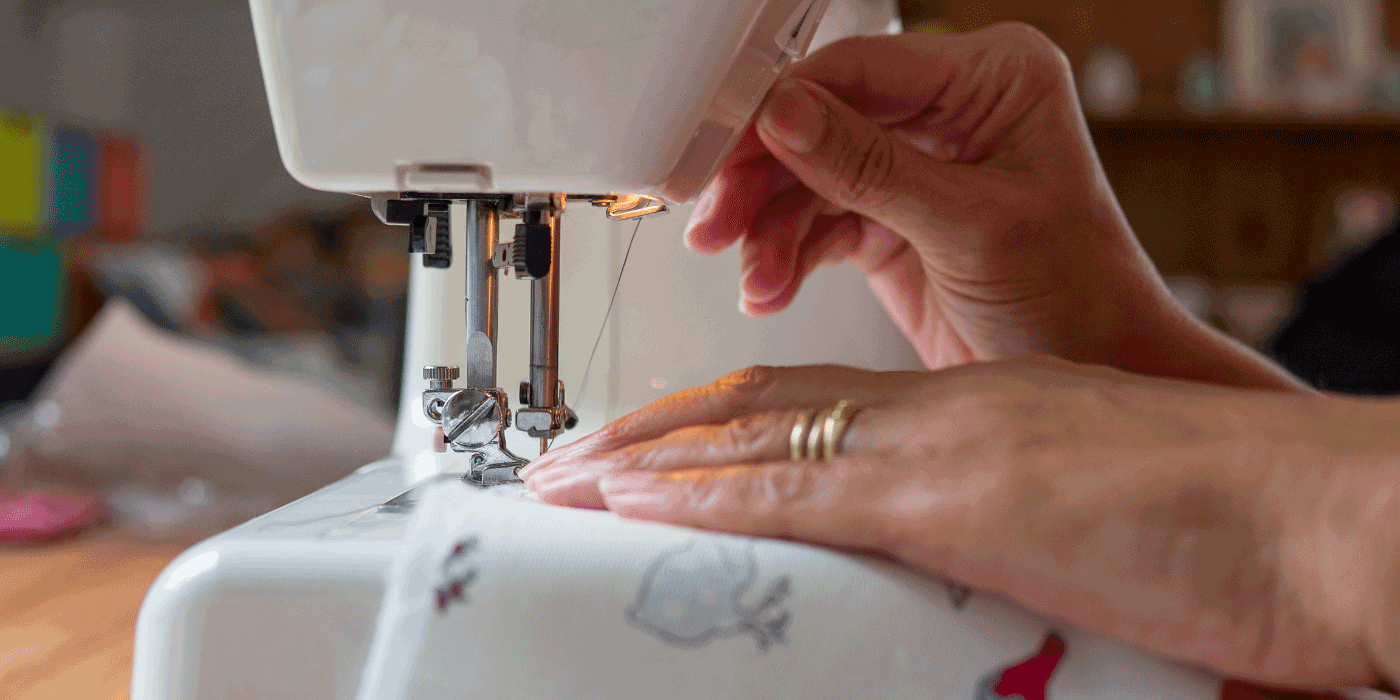 how do you use a new home sewing machine