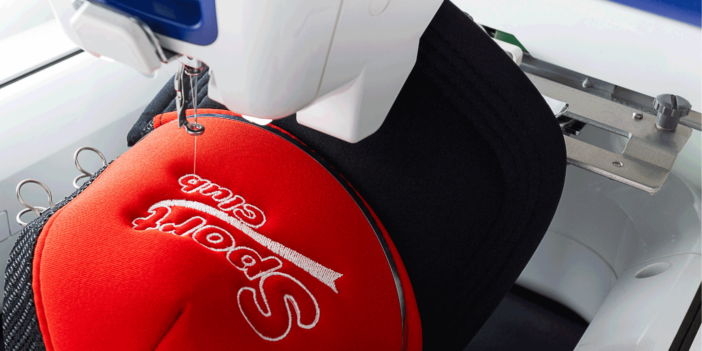 how to connect hat hoop to brother embroidery machine