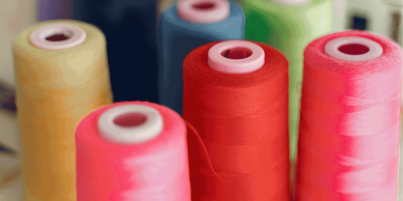 how to pull serger threads through sewing