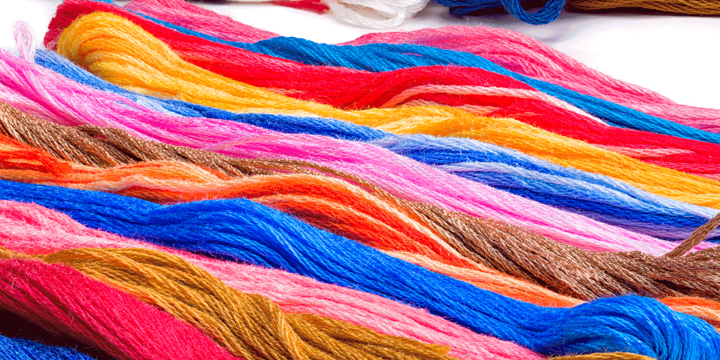 how to separate 6 strand embroidery floss