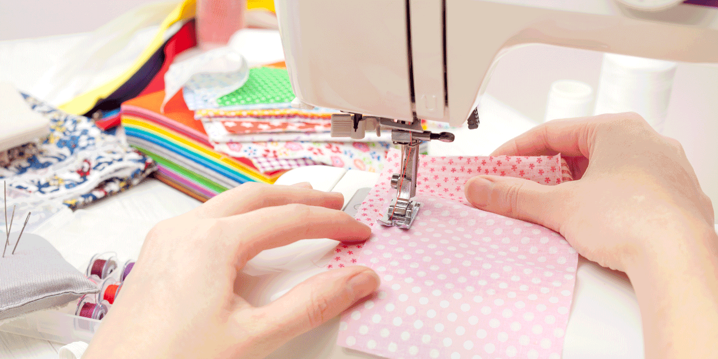 how to set sewing machine for thick fabric