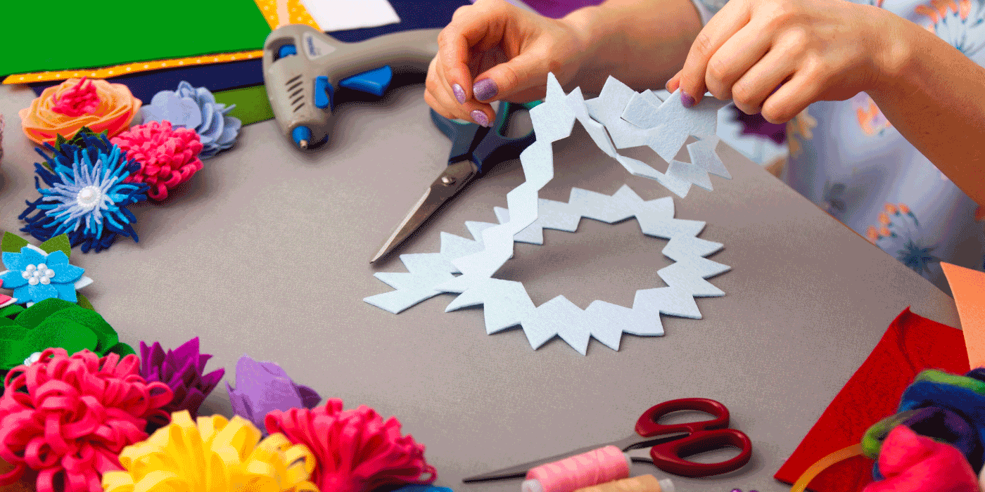 how to shape craft felt