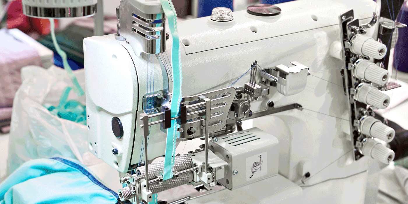 how to thread an industrial coverstitch machine