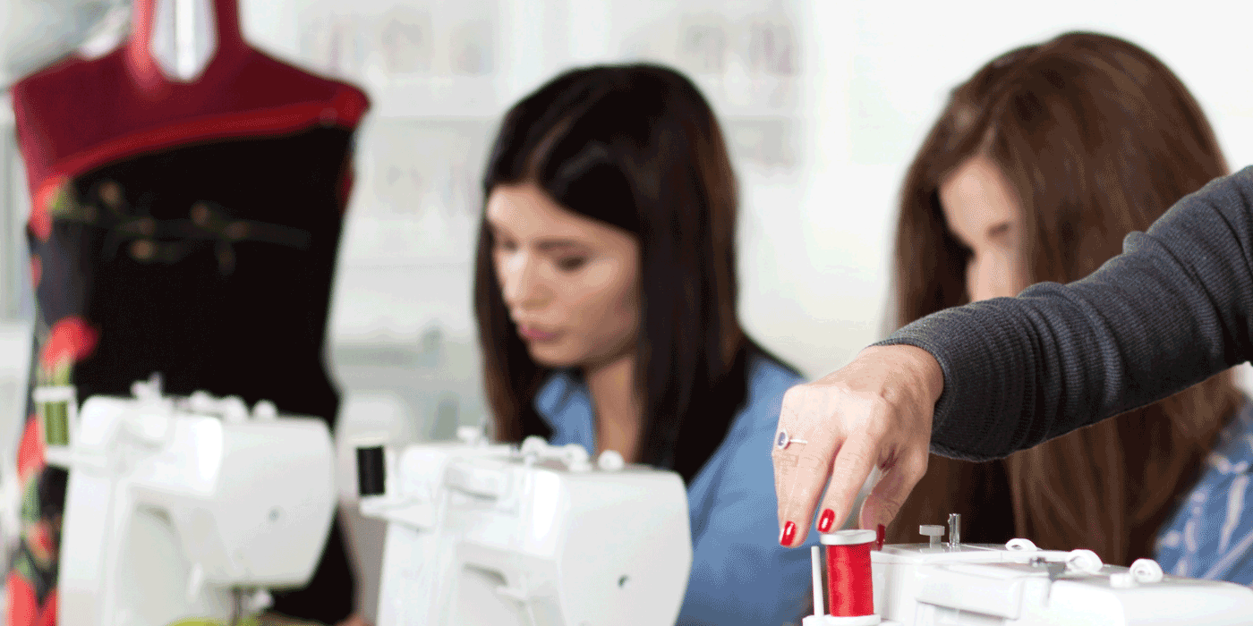 how to use a sewing machine for fashion design student