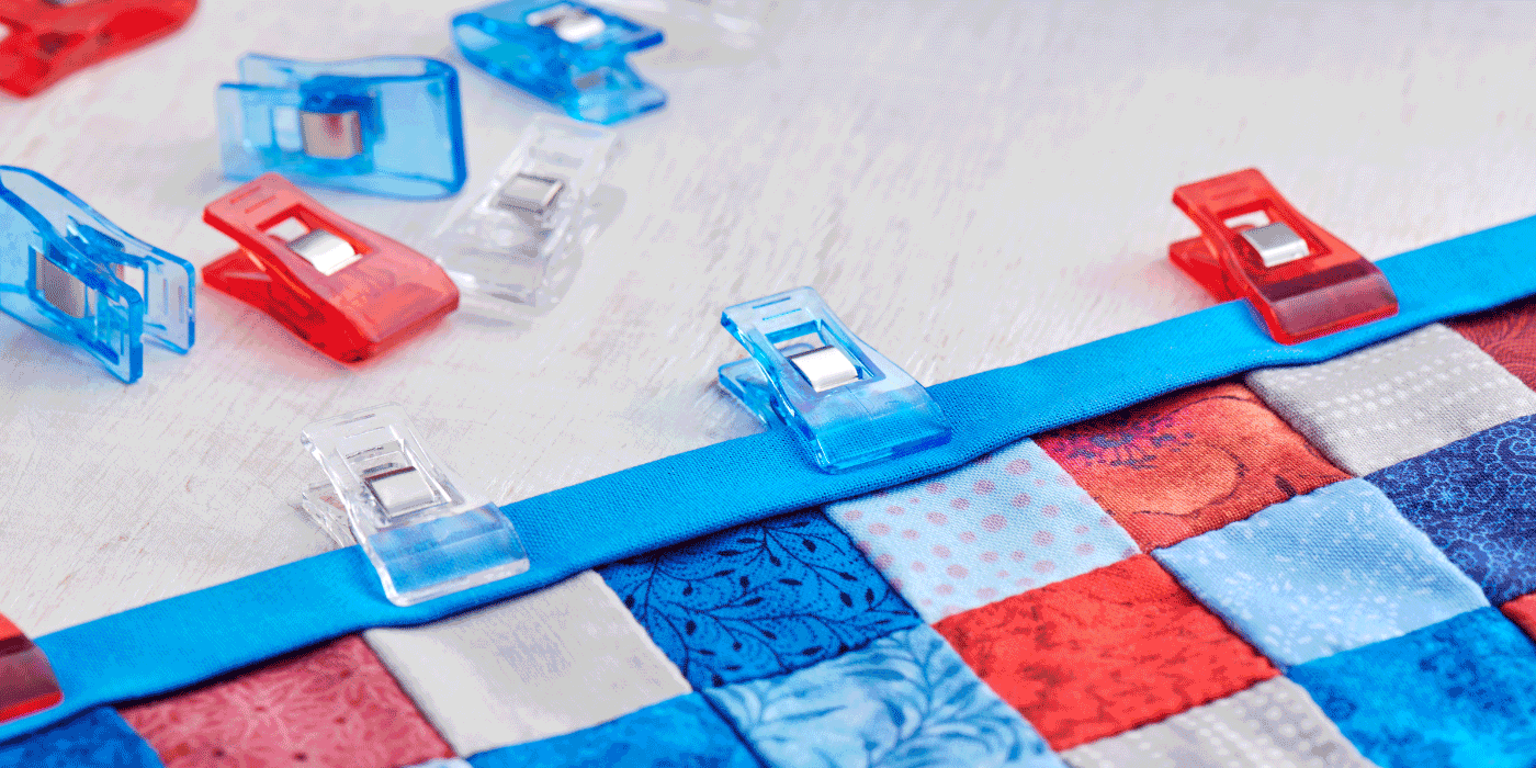 how to use sewing clips