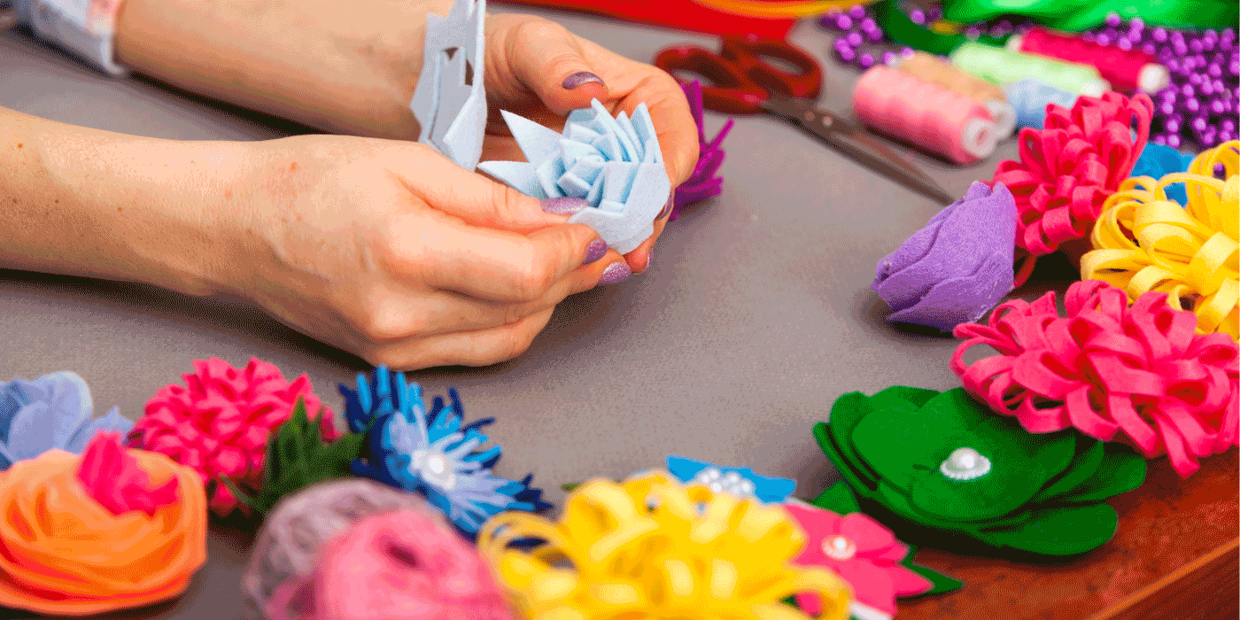 how to work with craft felt
