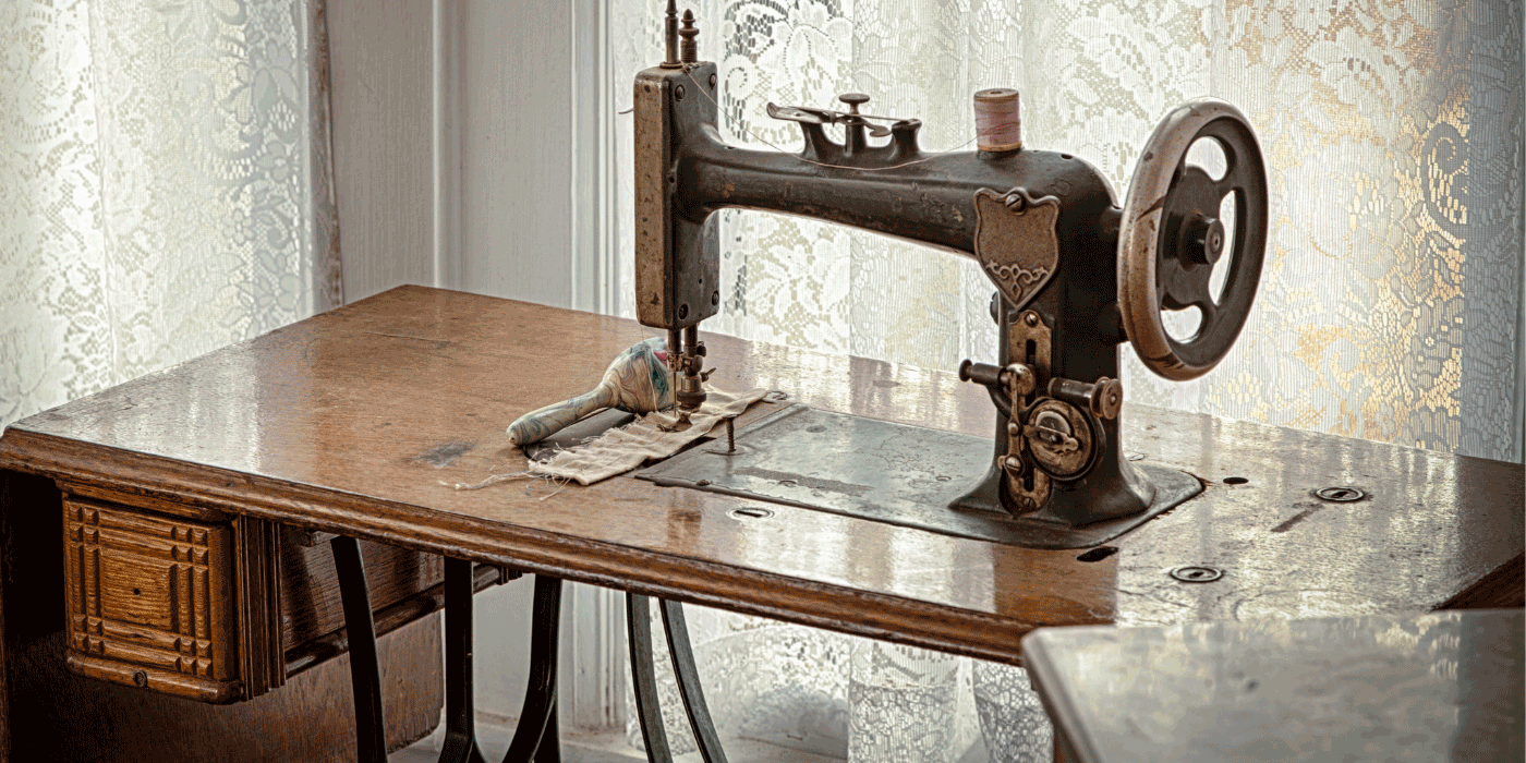 singer sewing machine table