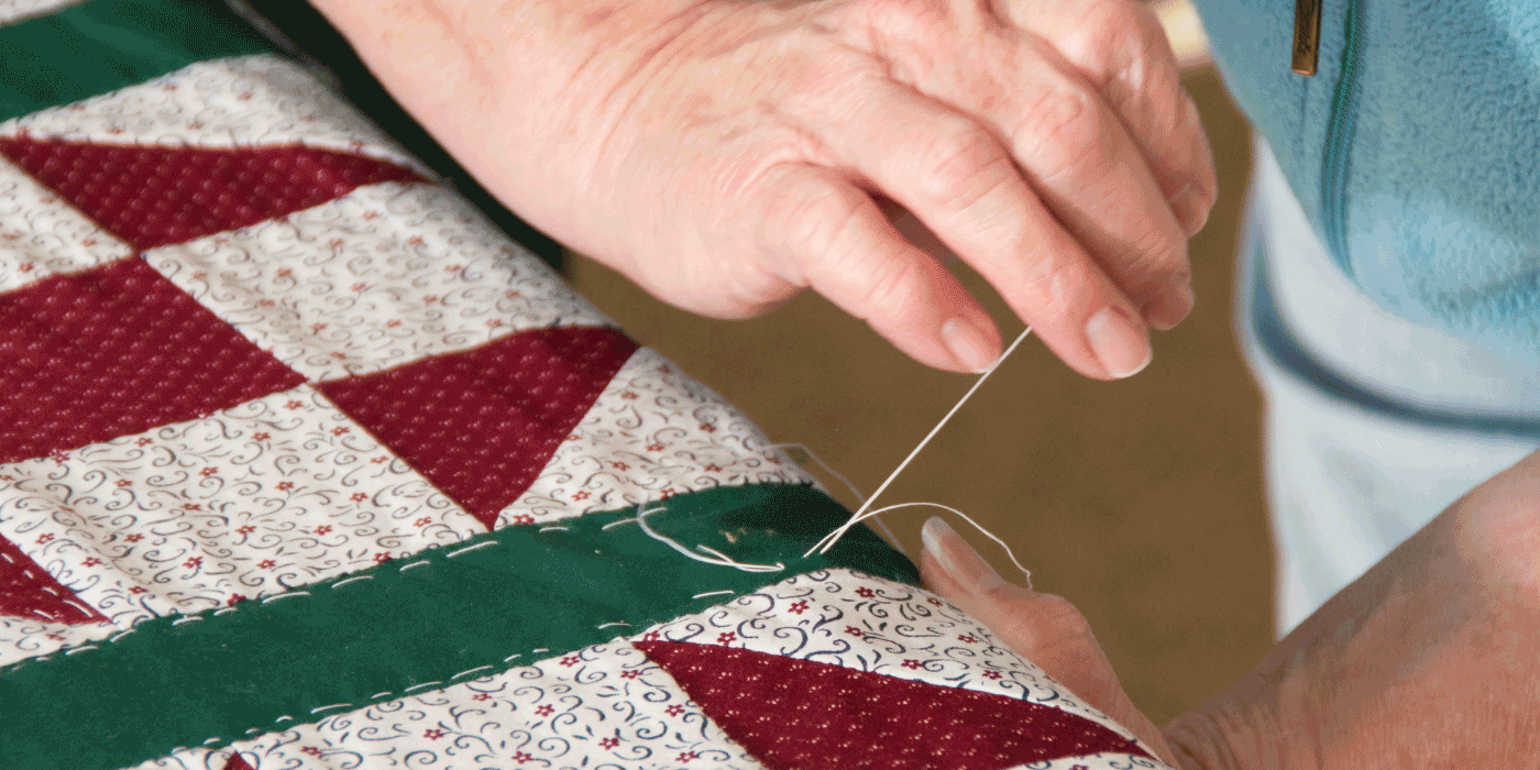 why are hand quilting needles so small