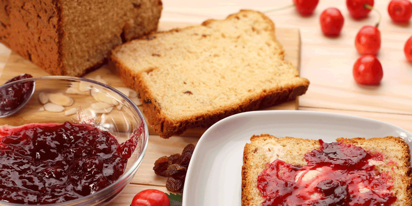 cherry almond bread