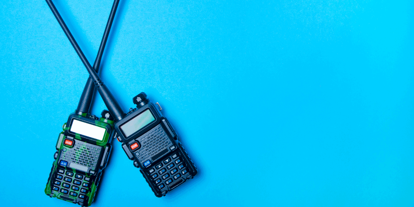 cobra waterproof walkie talkies