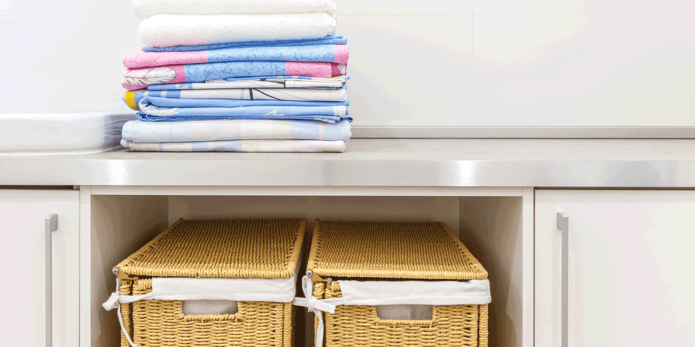 double laundry basket