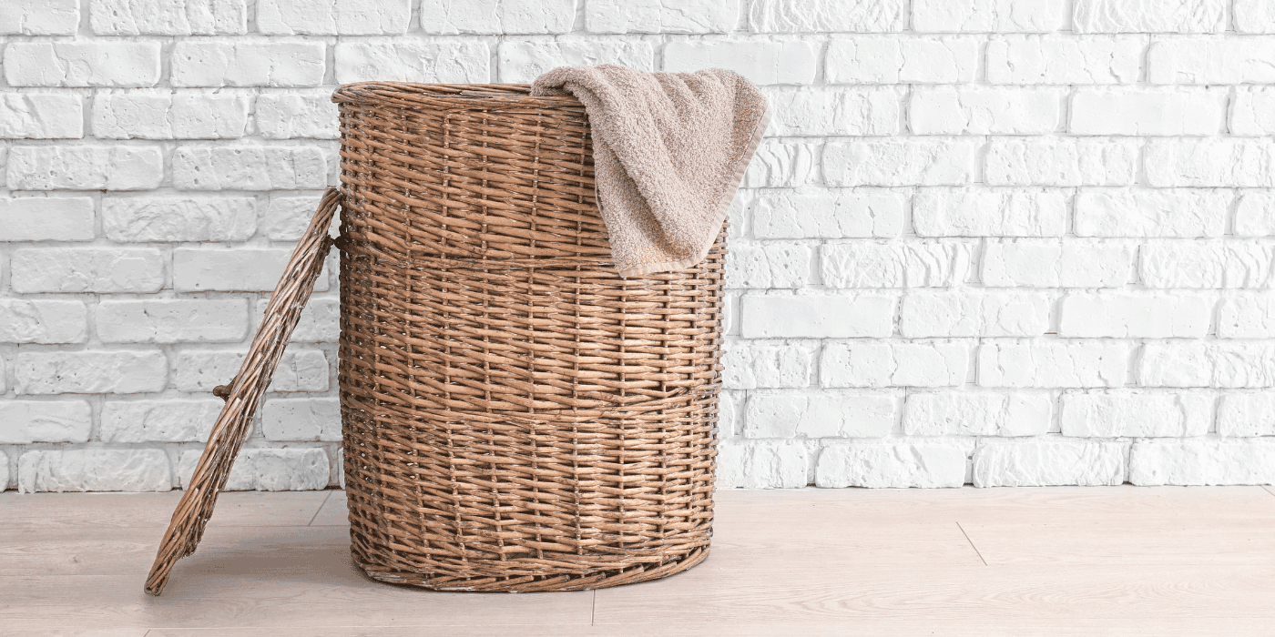 tall laundry basket