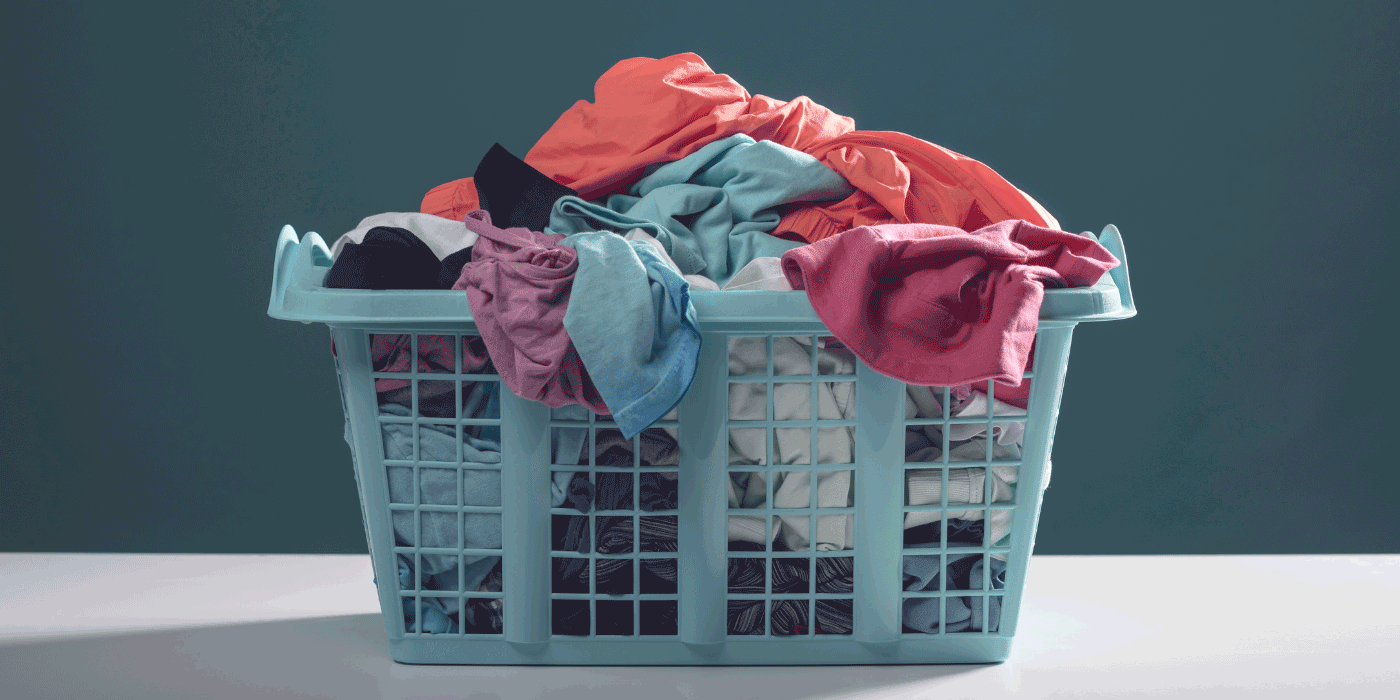 wicker laundry basket