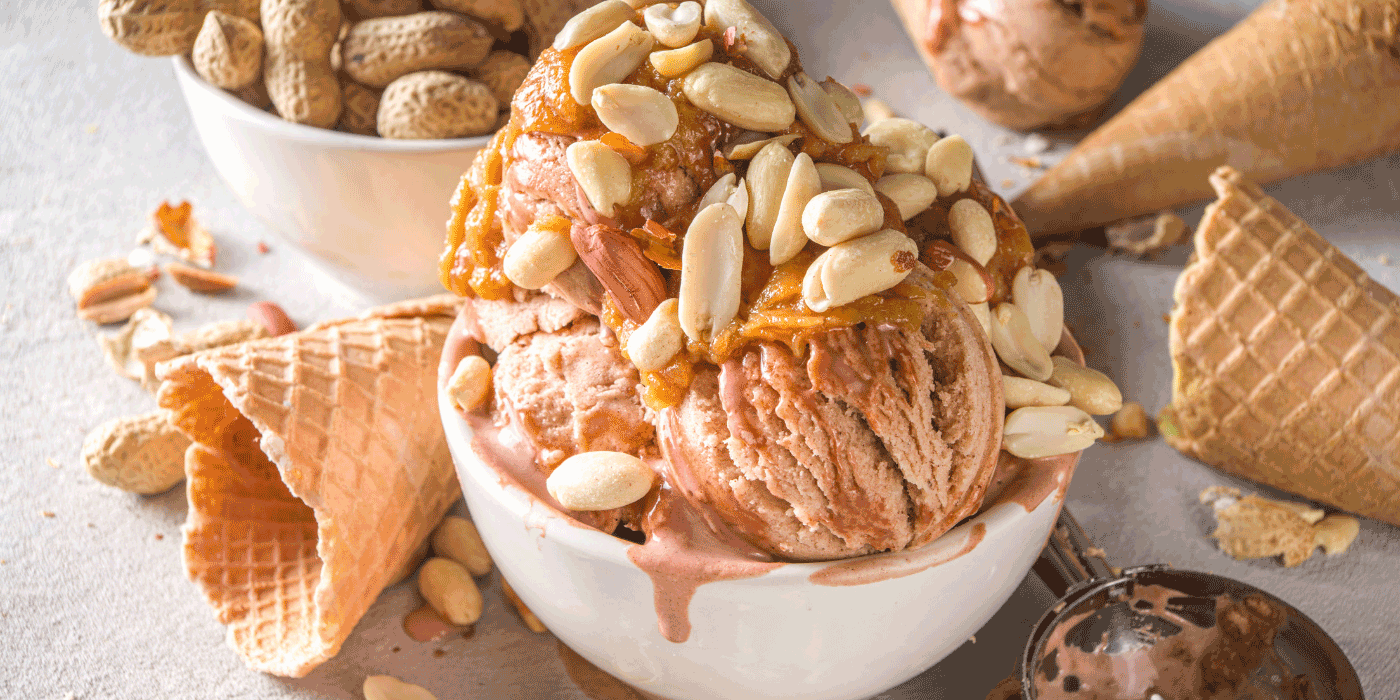 caramel macadamia nut waffles