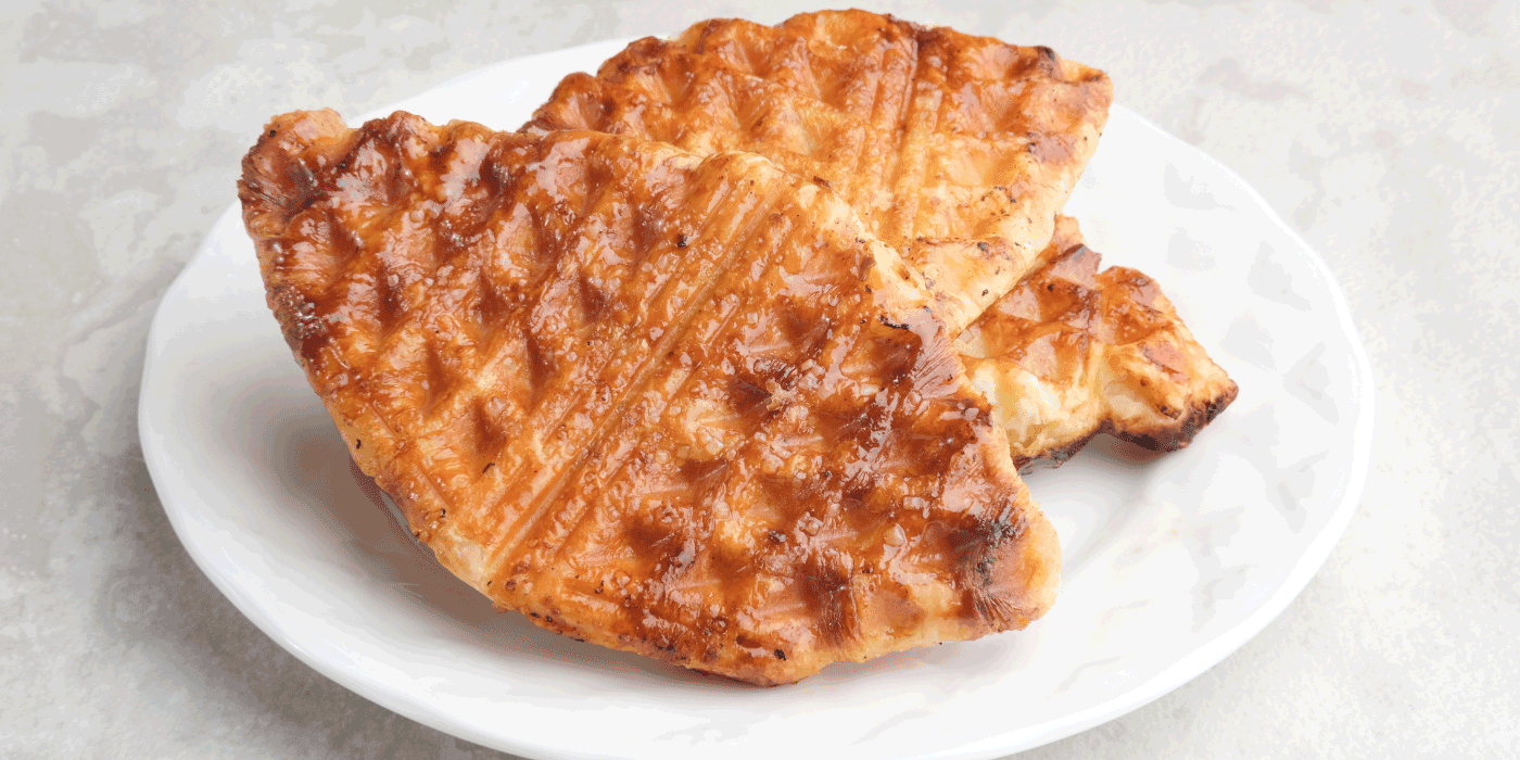caramel macchiato waffles