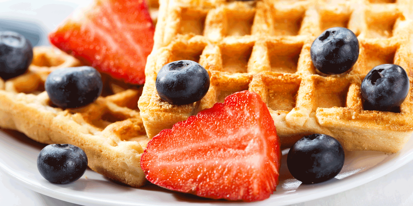 carrot cake waffles