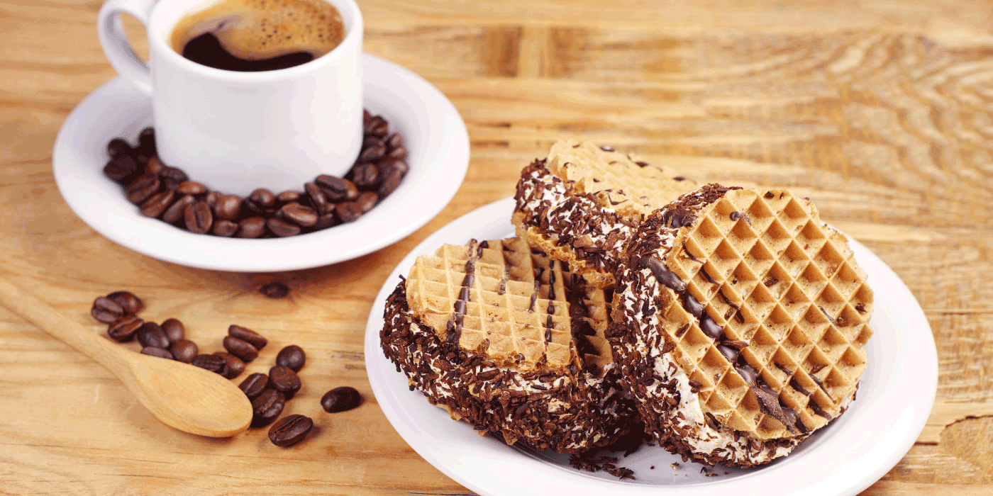 coffee cake waffles