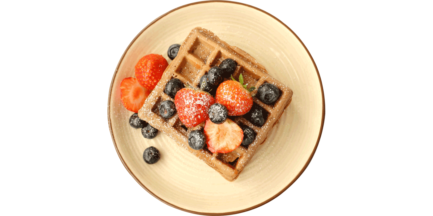 everything bagel waffles