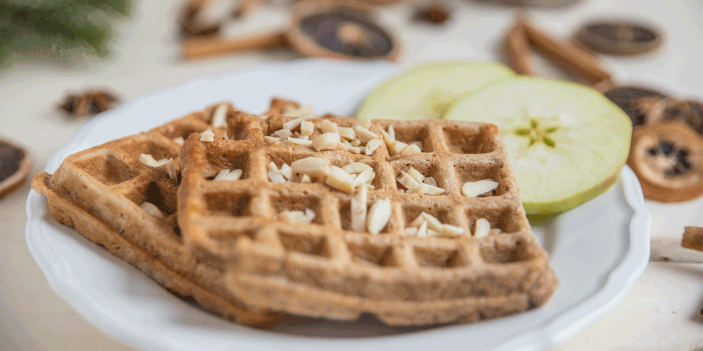 gingerbread waffles