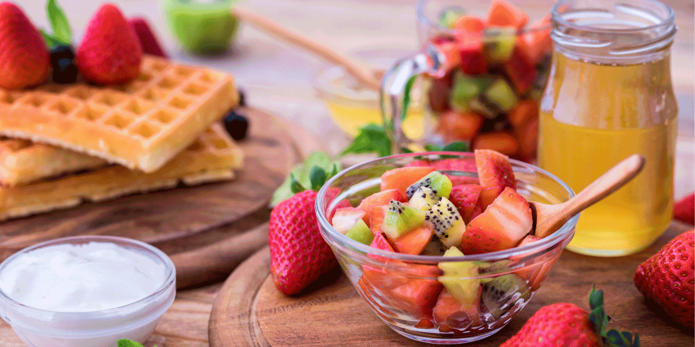 greek yogurt waffles