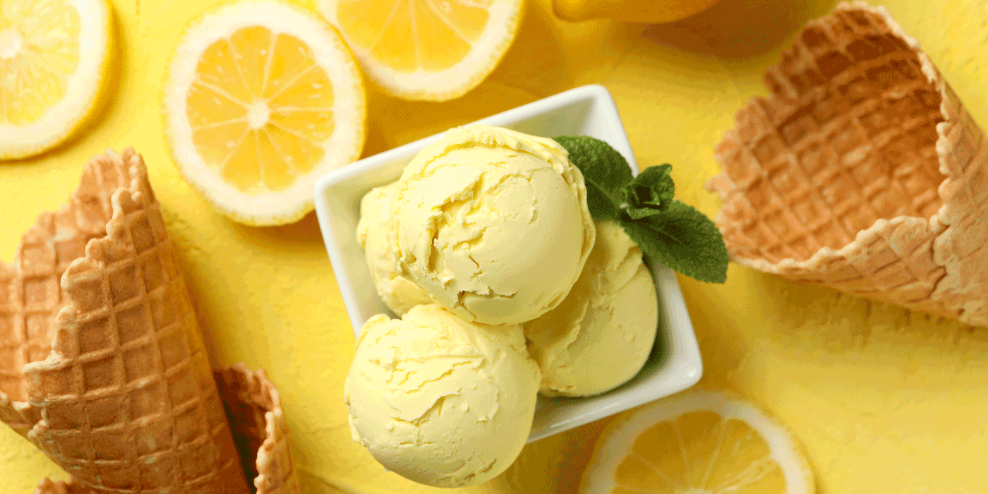 lemon lavender waffles