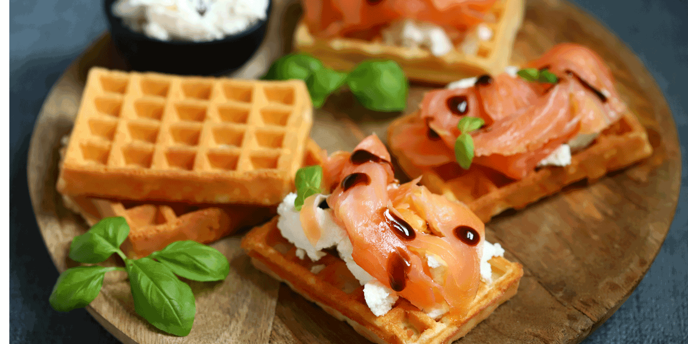 lemon ricotta waffles