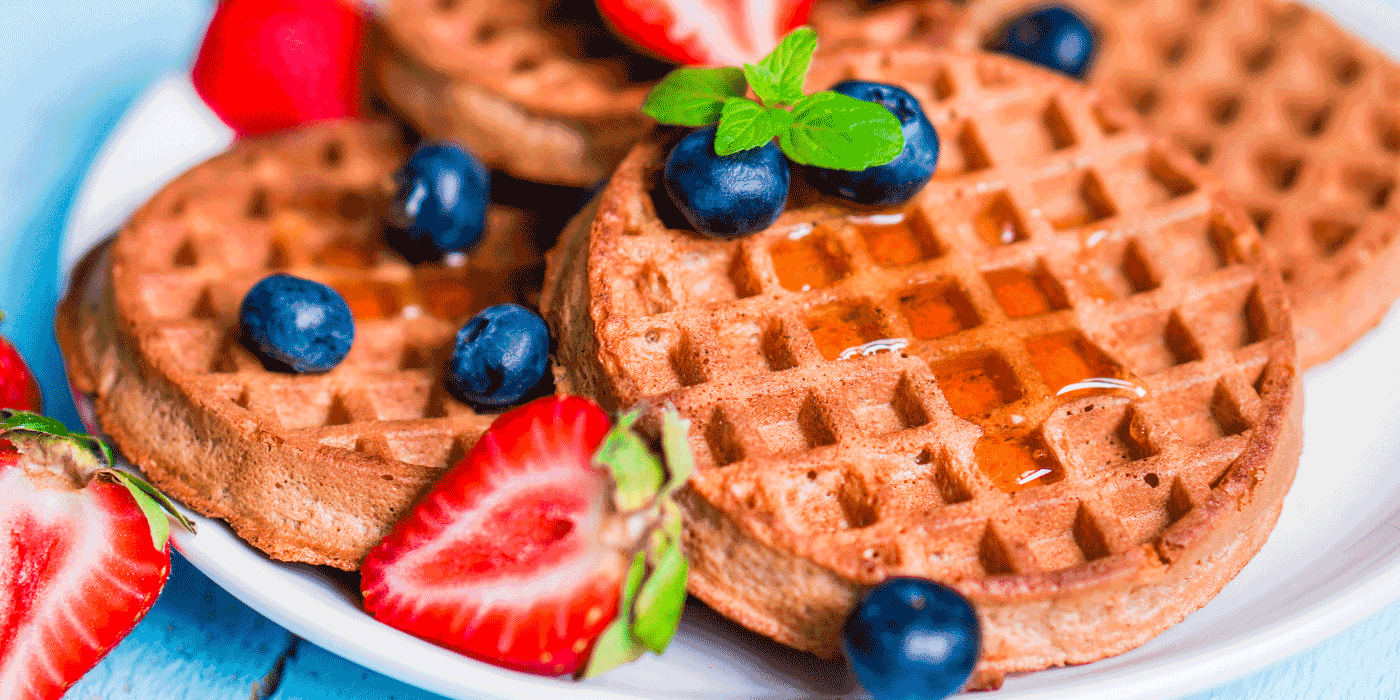 whole grain waffles