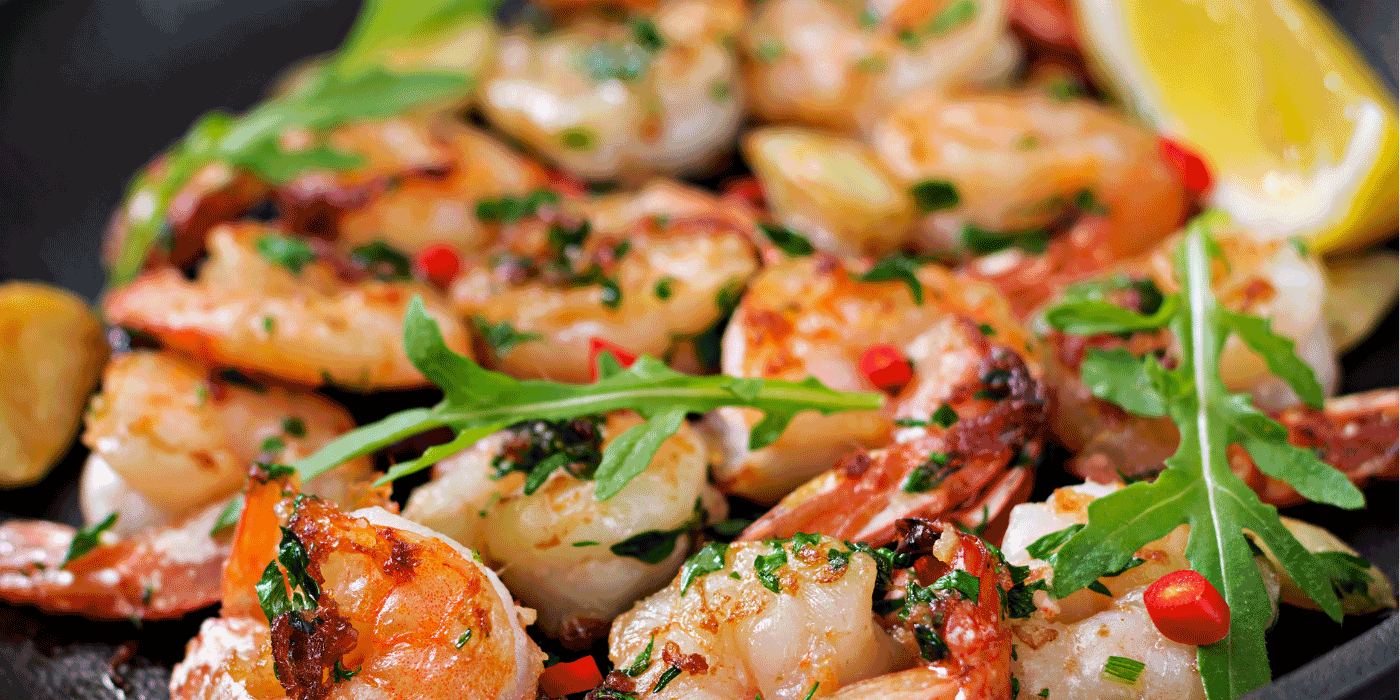dutch oven lemon garlic shrimp