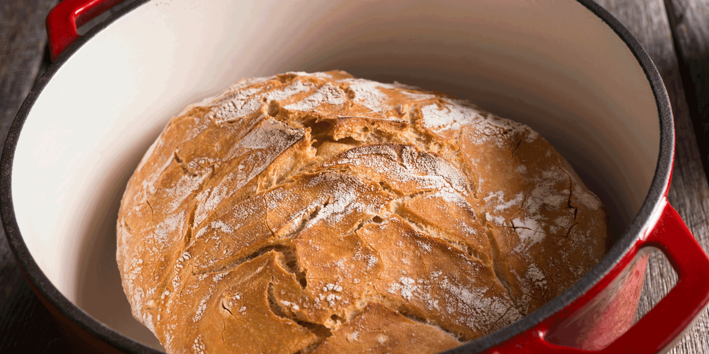 dutch oven pumpkin bread