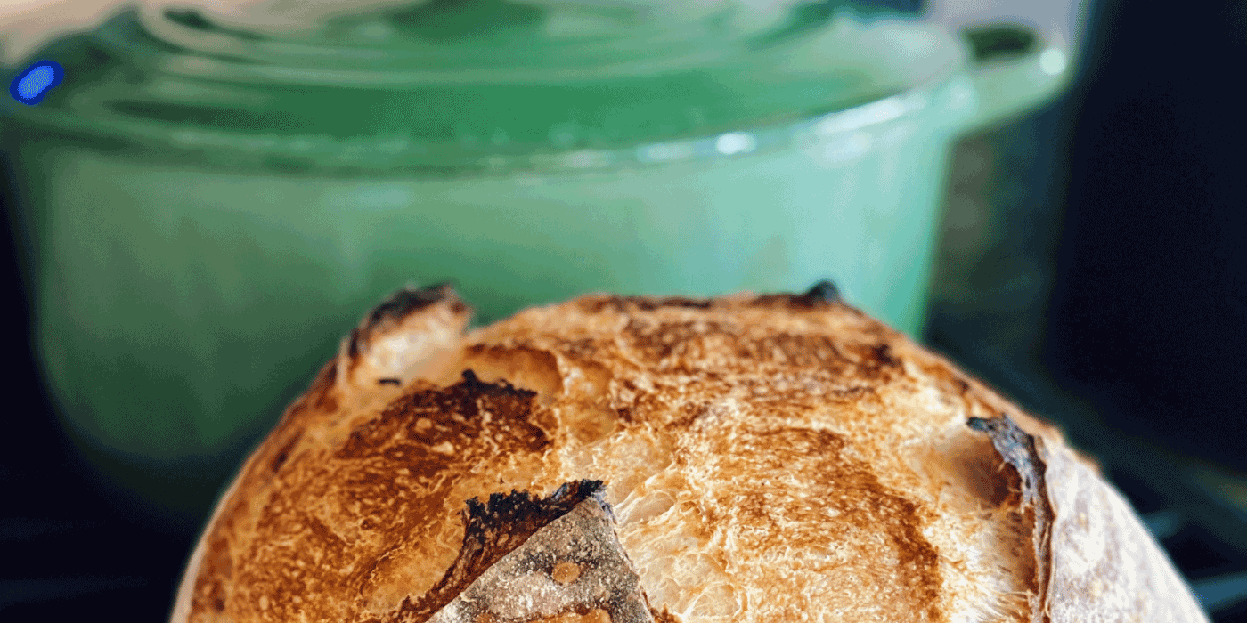 dutch oven sourdough bread