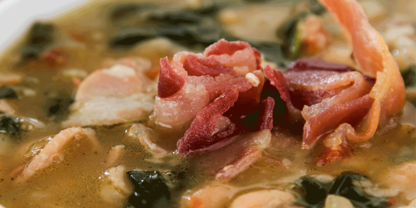 dutch oven tuscan white bean soup