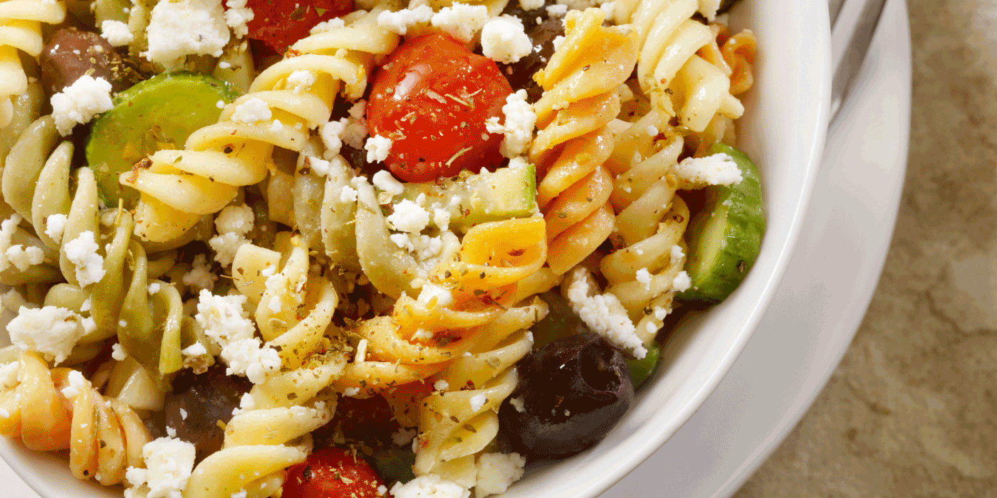 greek salad waffles