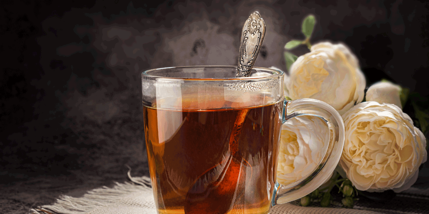 how do you remove tea stains from drinking glasses