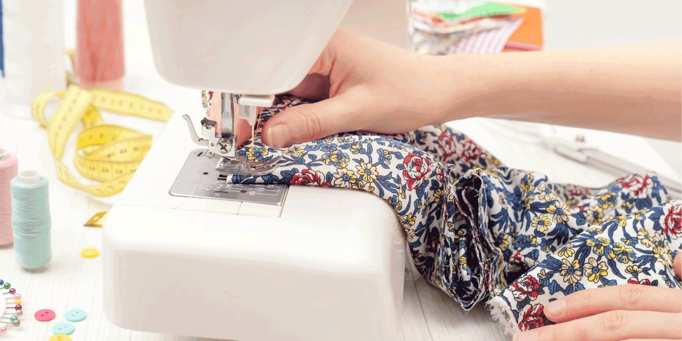 how do you sew an elbow patch on a sewing machine