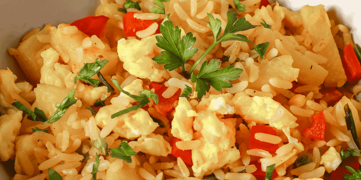 thai pineapple curry rice