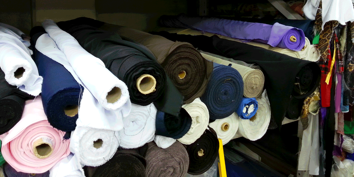 how do you store fabric efficiently