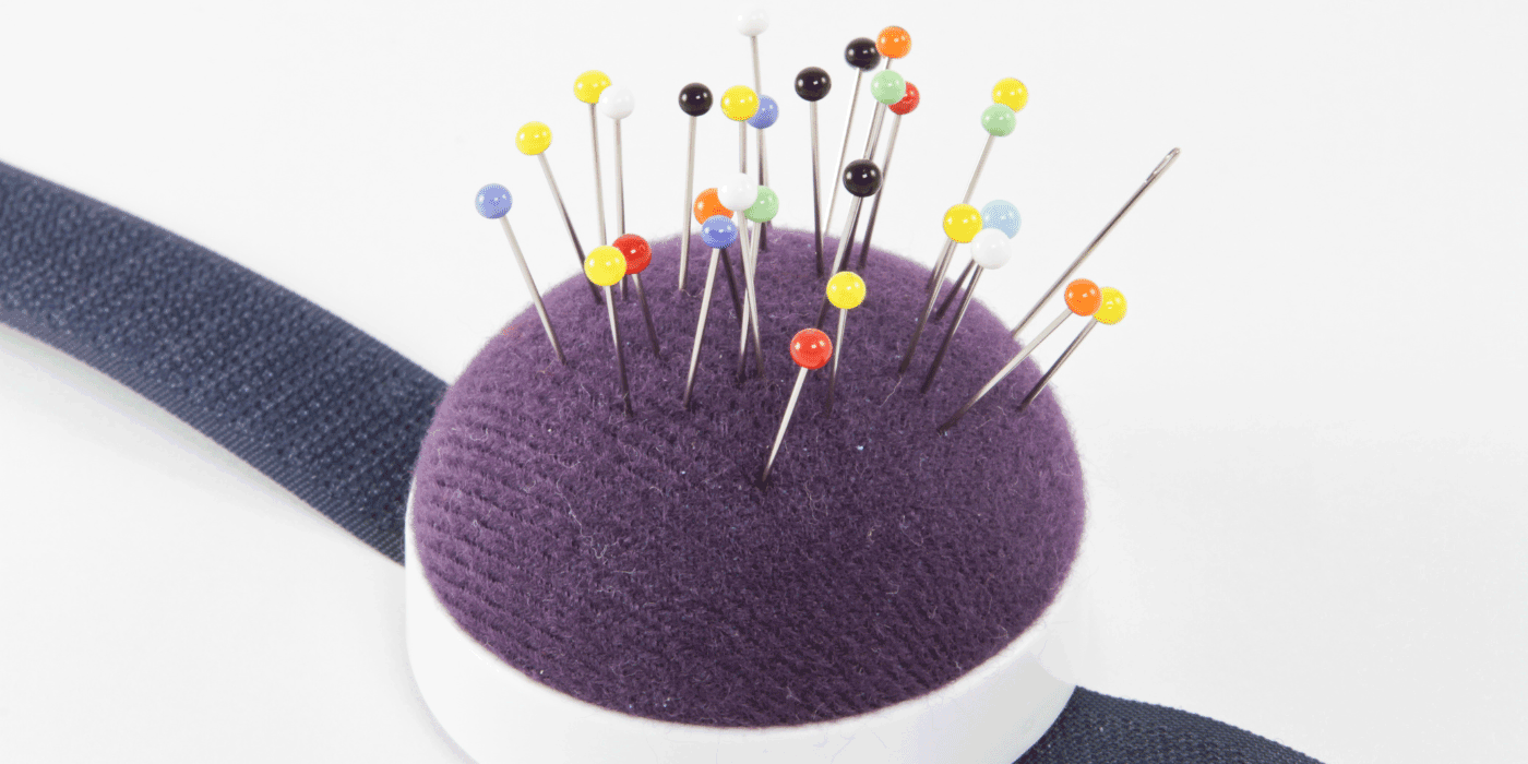 how do you store your sewing pins