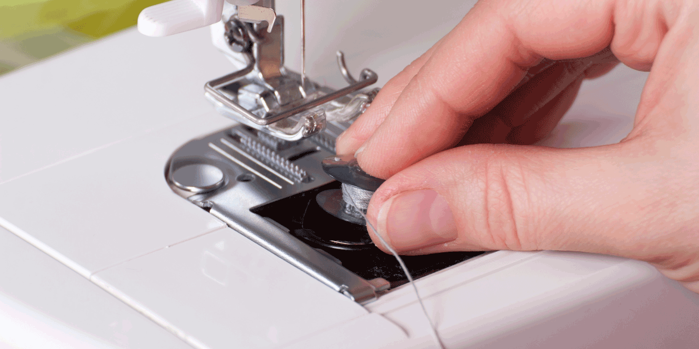 how do you thread a national sewing machine