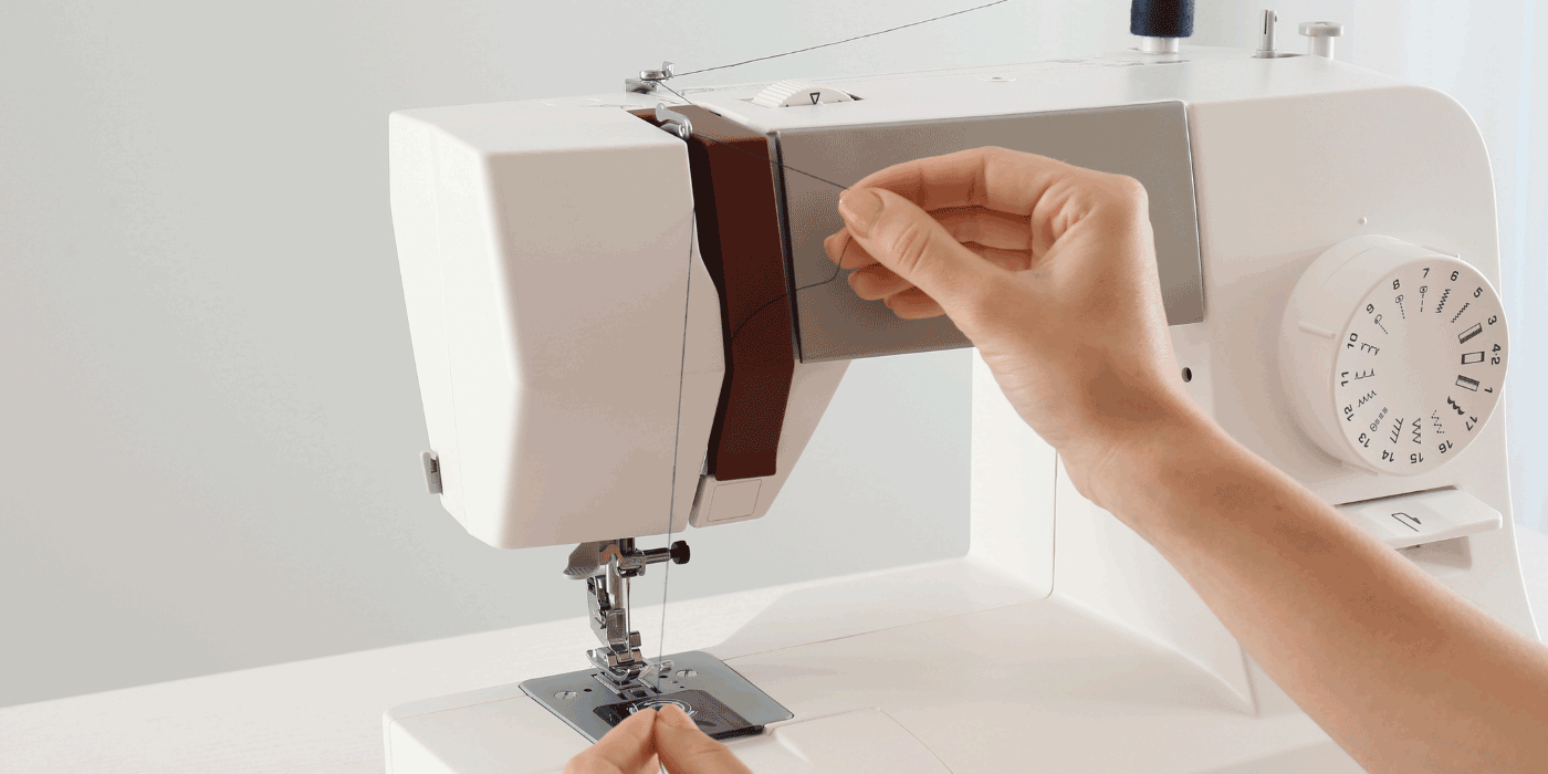how to thread a singer 306k sewing machine