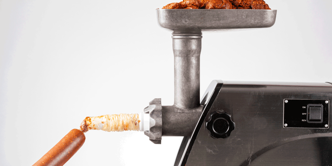 electric sausage stuffer machine