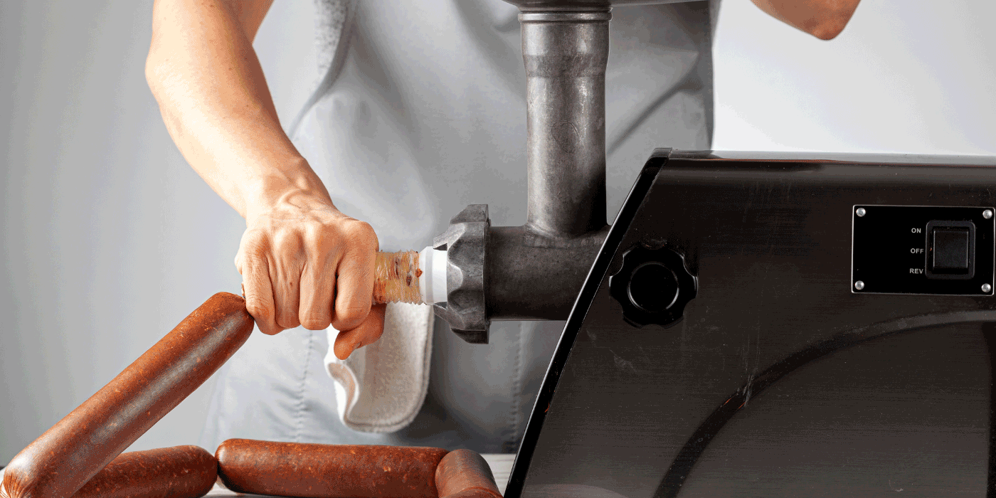hydraulic sausage stuffer