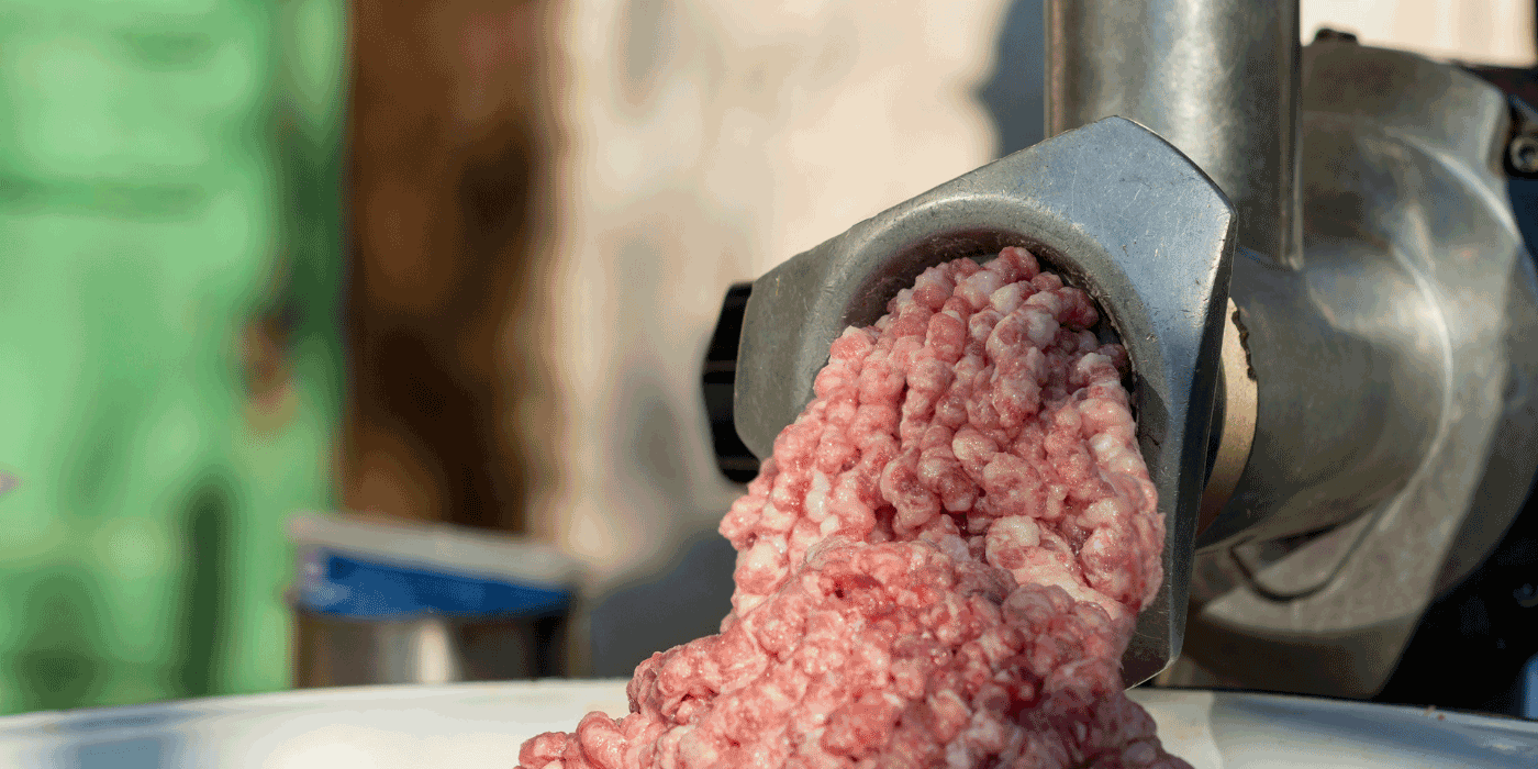 meat grinder and sausage stuffer