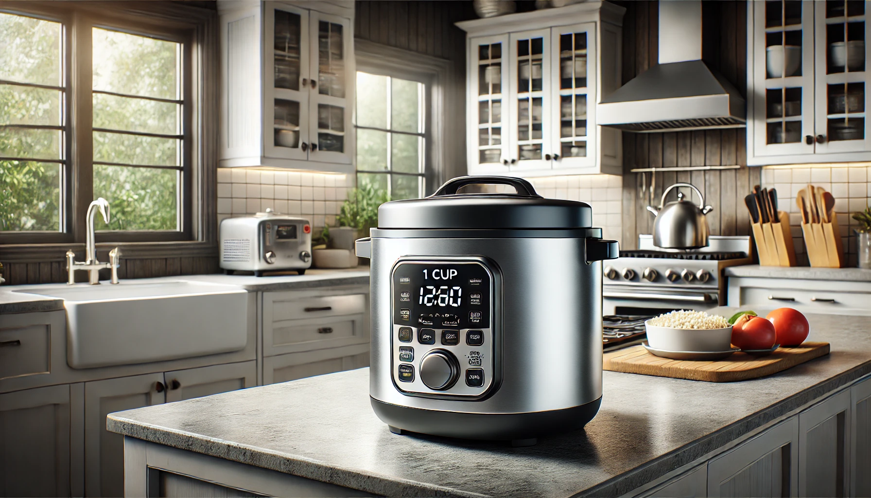 1 cup rice cooker with stainless steel inner pot