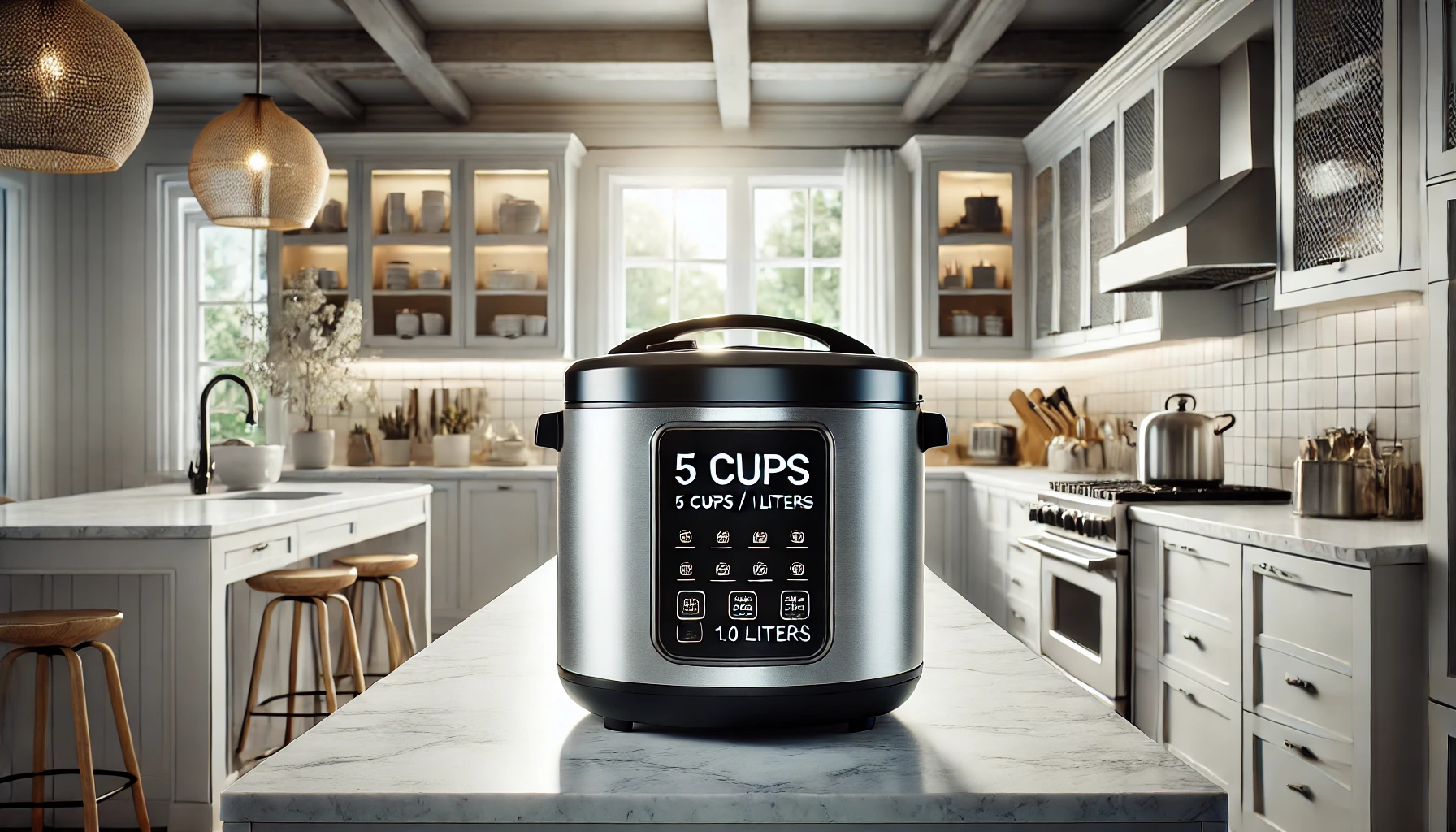 5 cup rice cooker how many liters