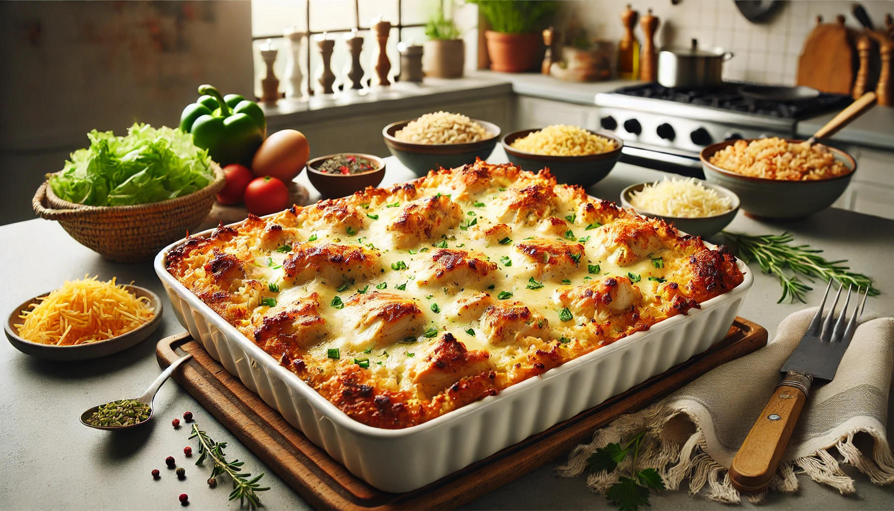 Chicken and Rice Casserole Chicken and Rice Casserole