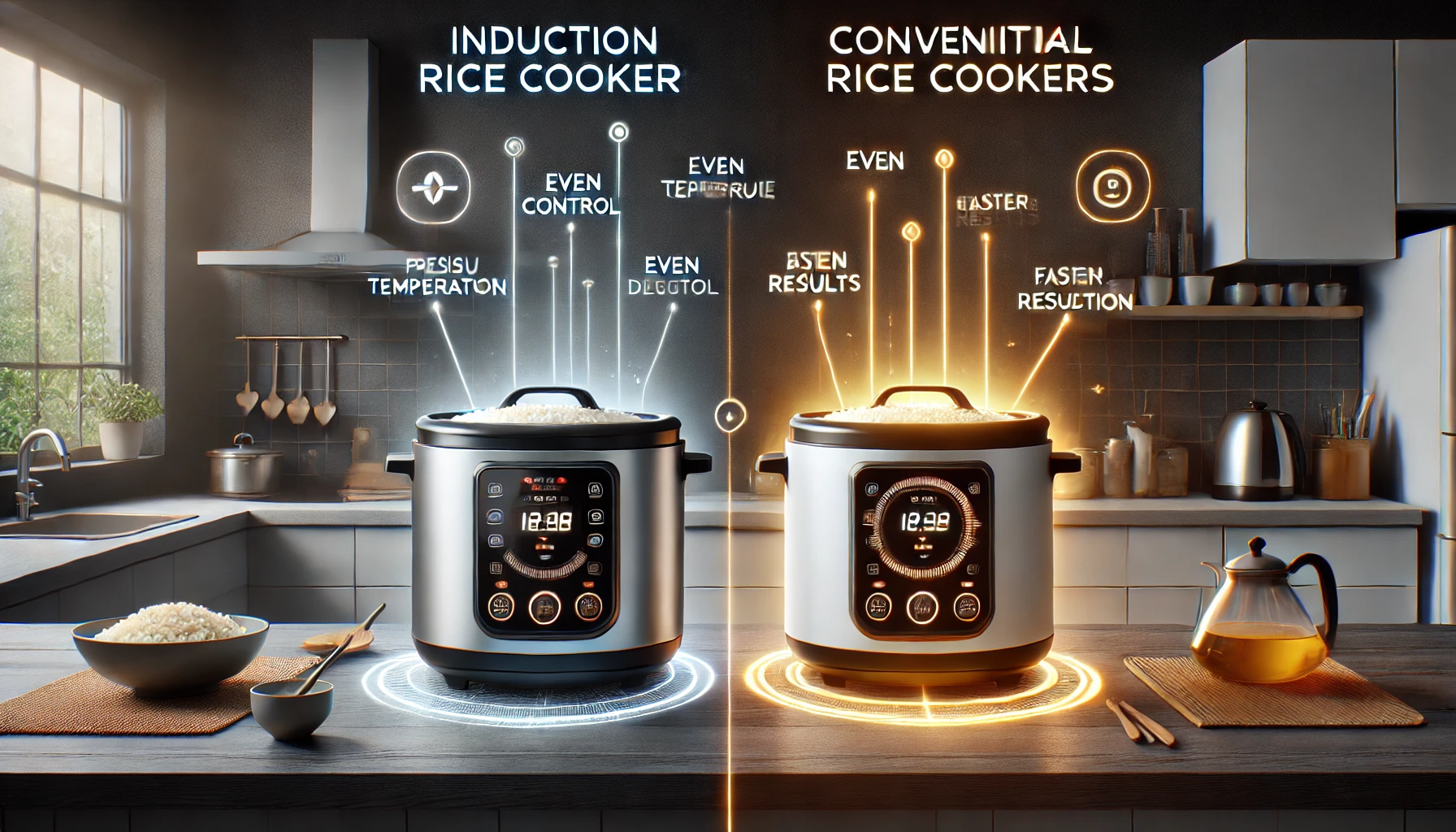 Induction vs. Conventional Rice Cookers