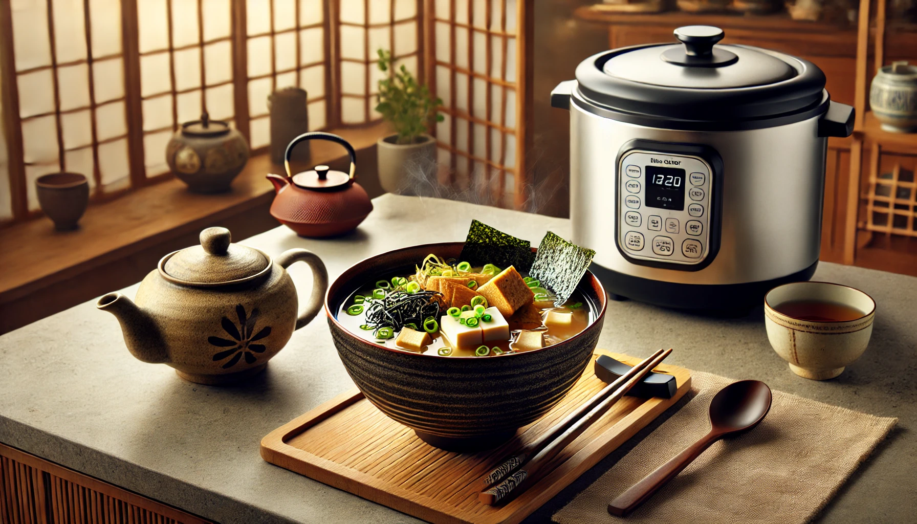 Miso Soup Using a Rice Cooker Miso Soup Using a Rice Cooker
